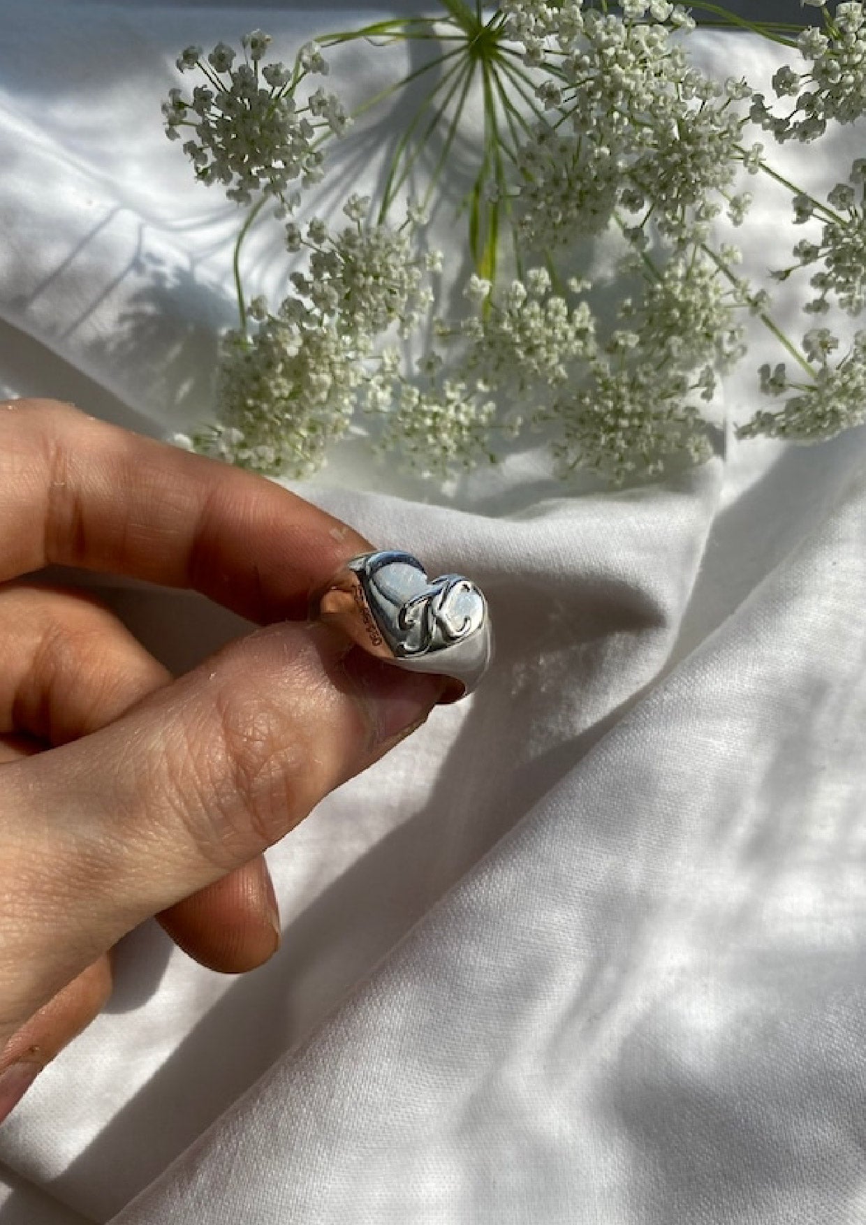 Heart Signet Ring (雕刻版)