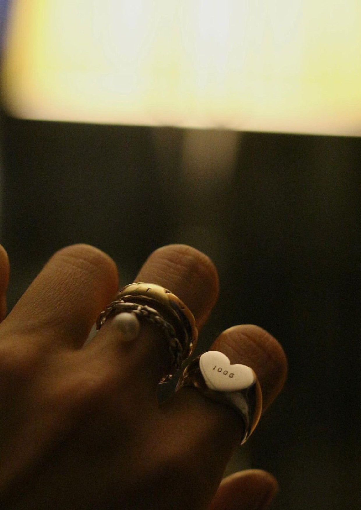 Heart Signet Ring (雕刻版)