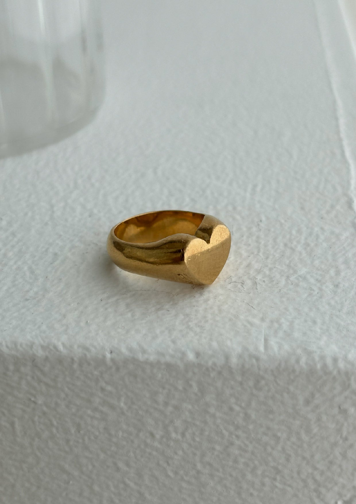 Heart Signet Ring