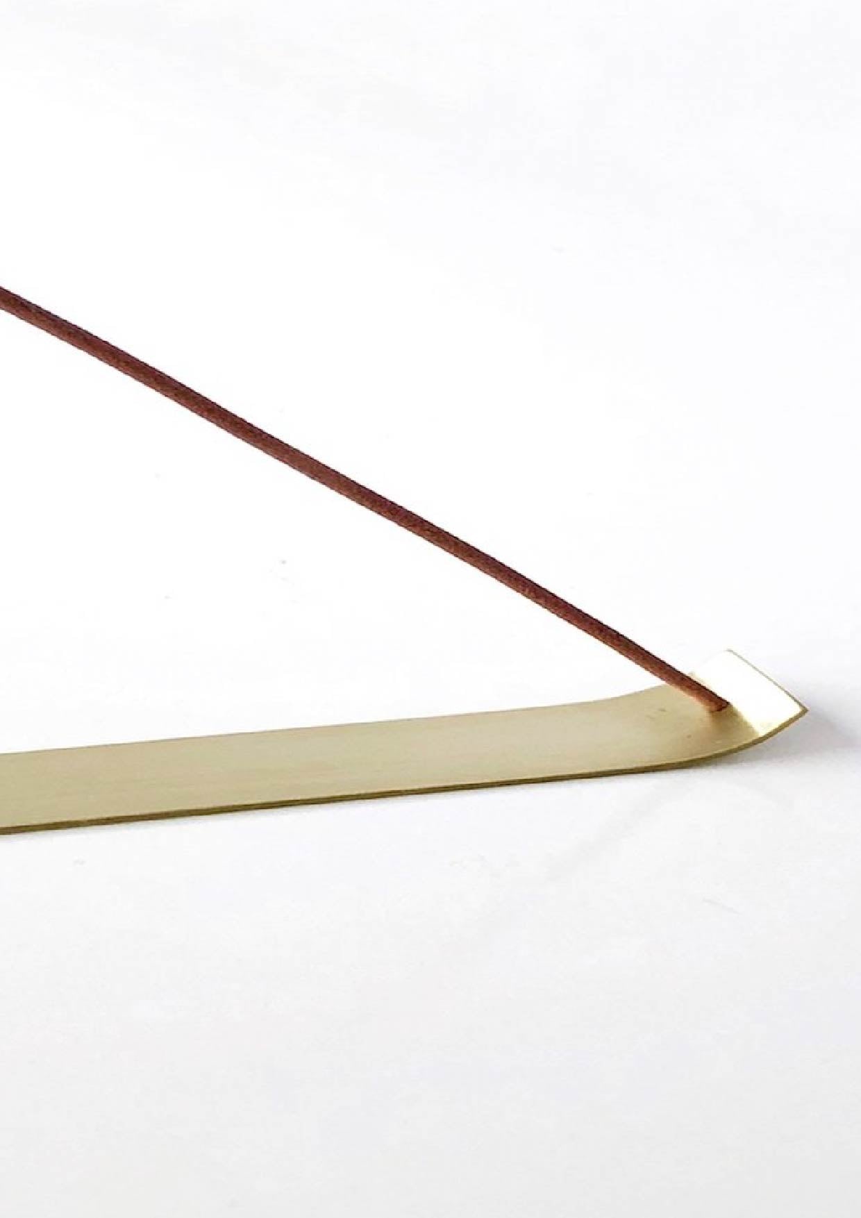 Brass Incense Holder by Kirsty Lief