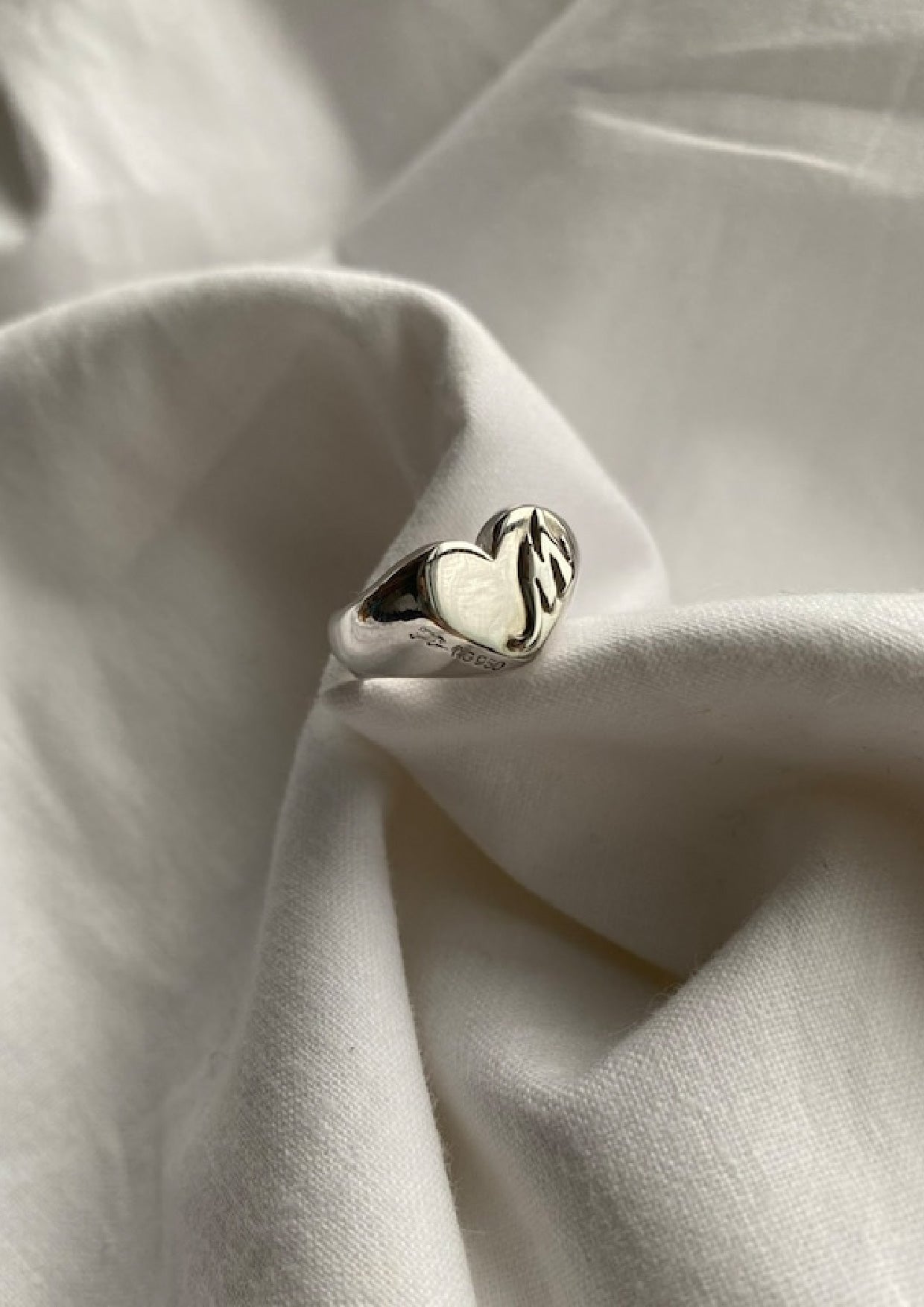 Heart Signet Ring (雕刻版)