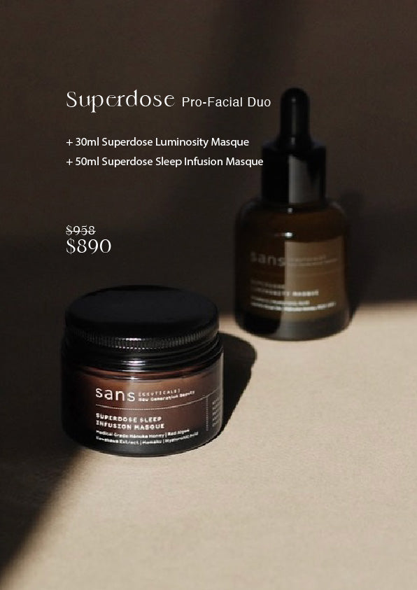 經典面膜二重奏套裝 | Superdose Pro-Facial Duo